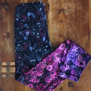 Lululemon floral leggings